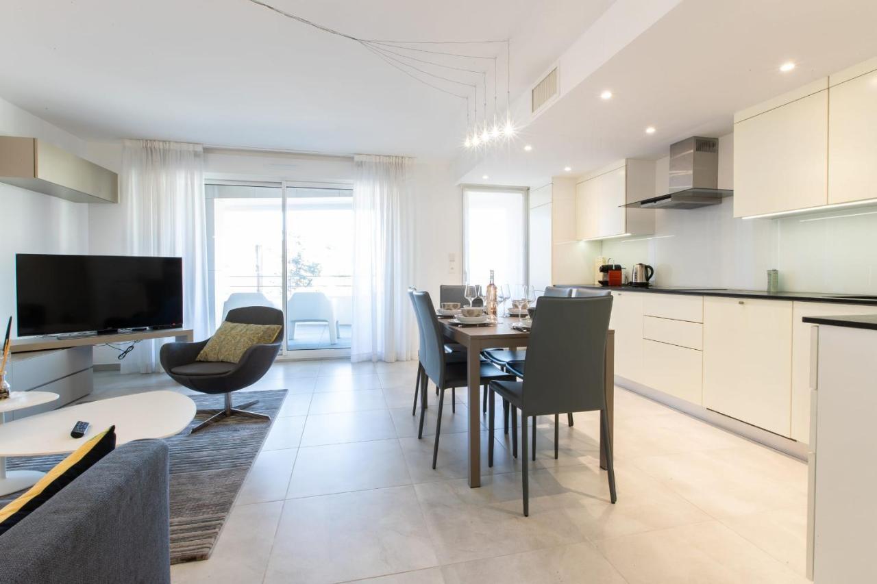 Renovated 2-Br Apartment With Terrace And Pool Cannes Eksteriør billede